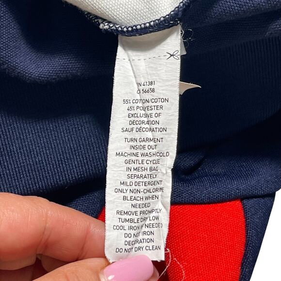 VTG Polo Sport Ralph Lauren Track Jacket Men Sz XL Blue USA 2 Big Pony Preppy - Picture 10 of 12